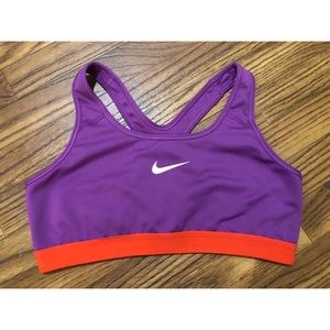 Purple Nike Sports Bra